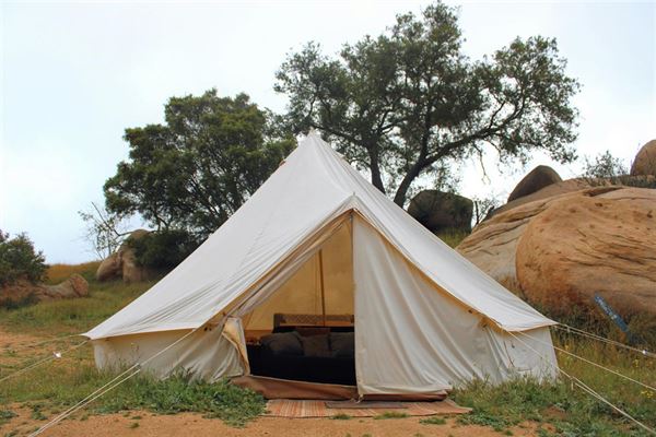 Glamping telt - Oplev naturen gennem luksuriøsitet