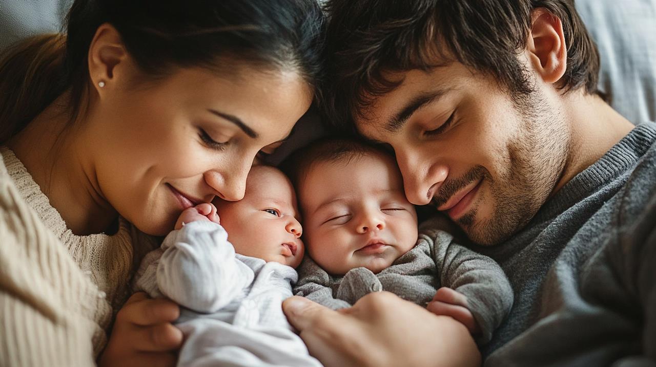 Familier med nyfødte har mange udfordringer