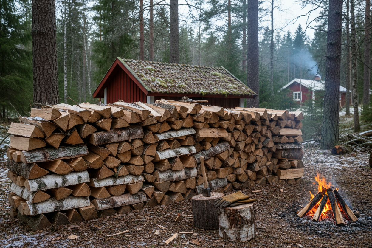 Alt du skal vide om brænde: Typer, opbevaring og optimal forbrænding